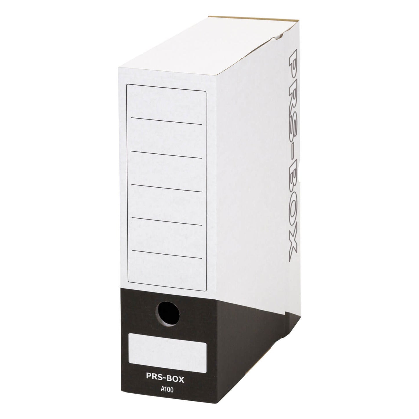 PRS Archivbox A100, Weiß/Schwarz, 100mm, 20 Stück