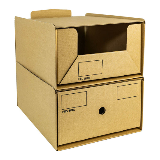 PRS Stapelbox, Natur, für A4, 10 Stück