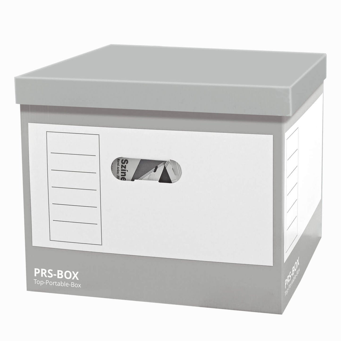 PRS Top-Portable-Box, Grau, 2 Stück