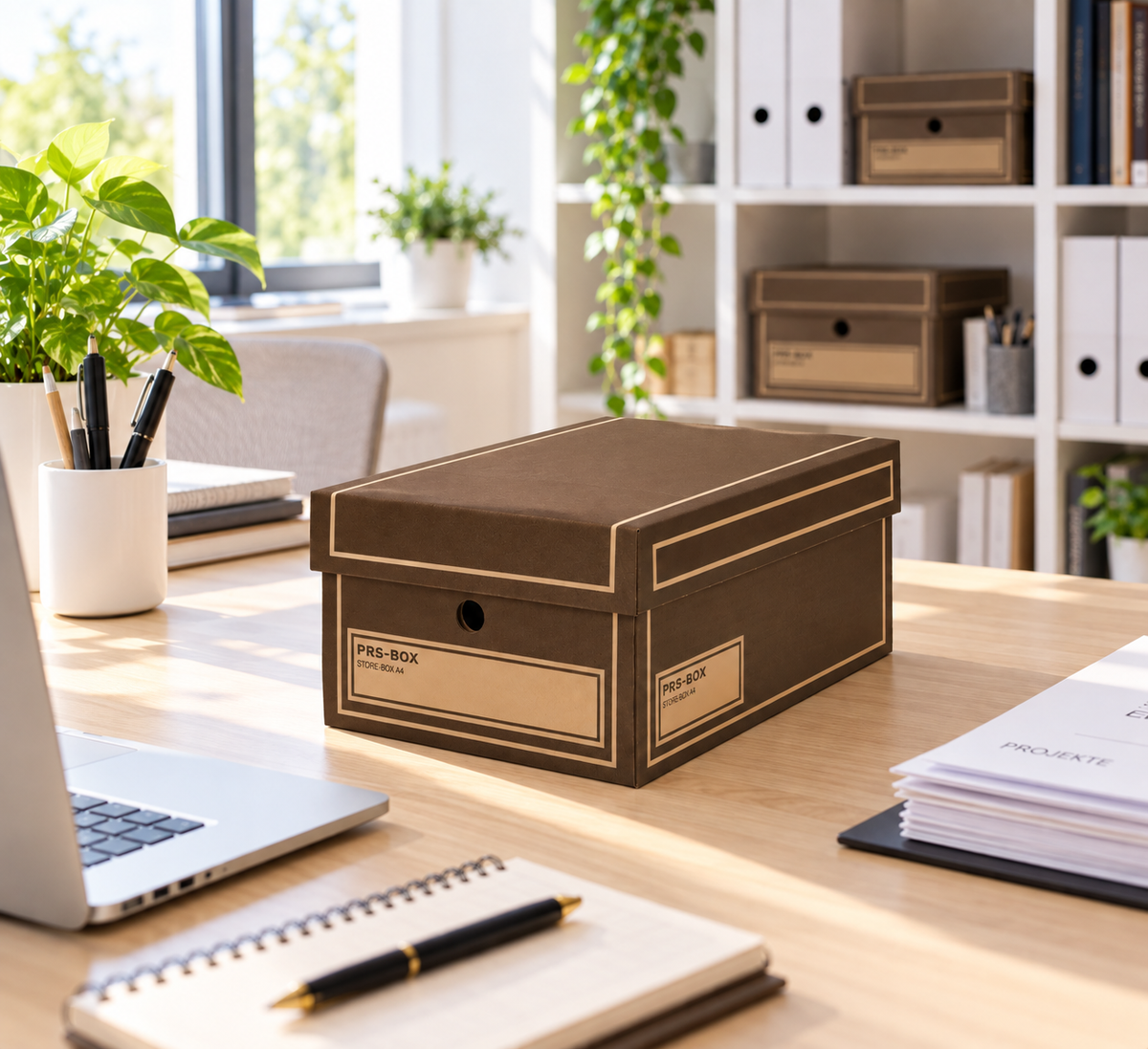 PRS Store-Box brown, 4+1 free