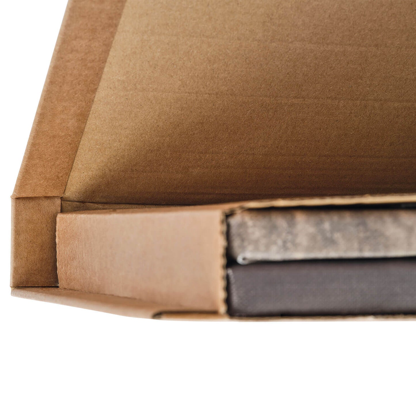 ColomPac klassische Buch und Medienverpackung in starker B-Welle, braun, diverse Formate, 20 Stück/Packung