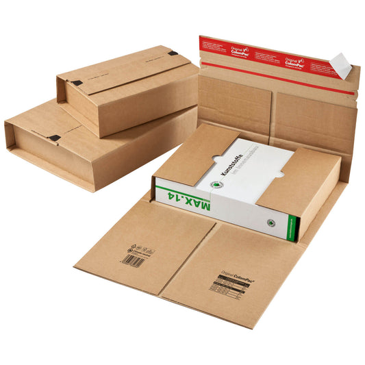 ColomPac starke Universal-Versandverpackung, braun, diverse Formate, 20 Stück/Packung