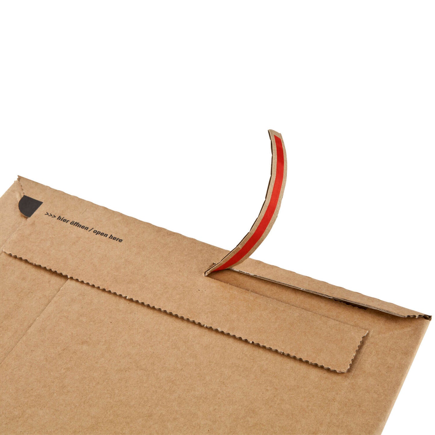 ColomPac Versandtasche mit Querbefüllung aus Wellpappe, braun, diverse Formate, 100 Stück/Packung